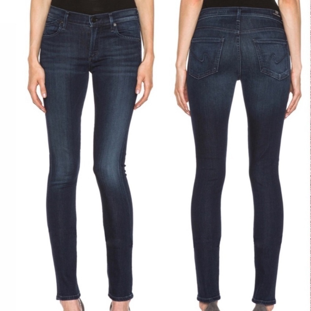 COH Avedon Dark Wash Low Rise Skinny Leg Jeans 26